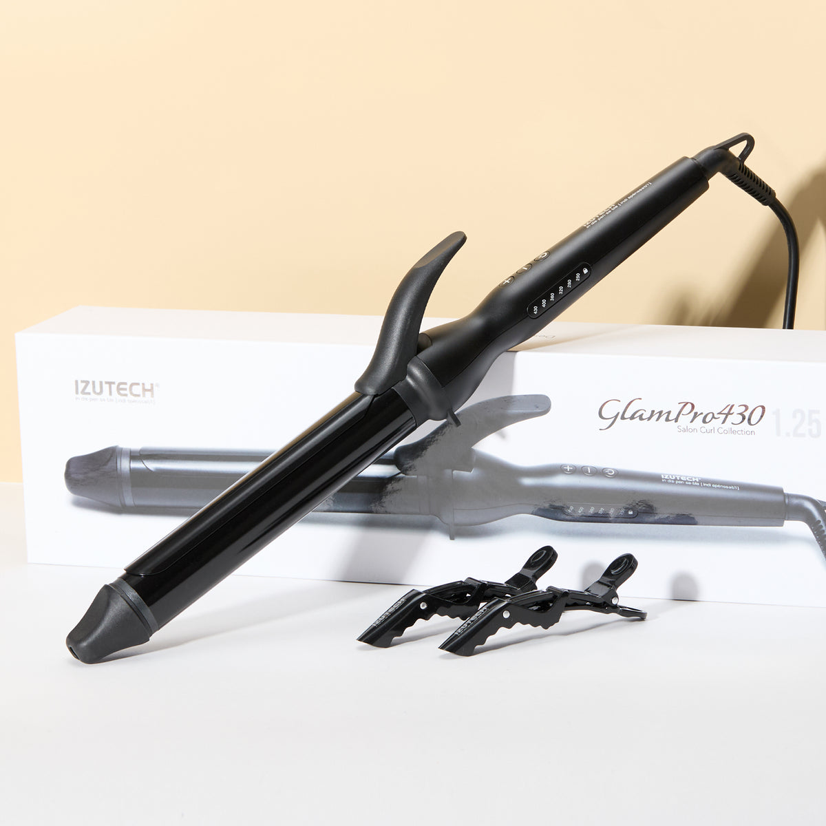 Flat Iron Curl Expert Curling Iron Curling Bio Ionic Ceramic Flat
